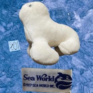 Sea World 1987 Sea Lion Small Plush
